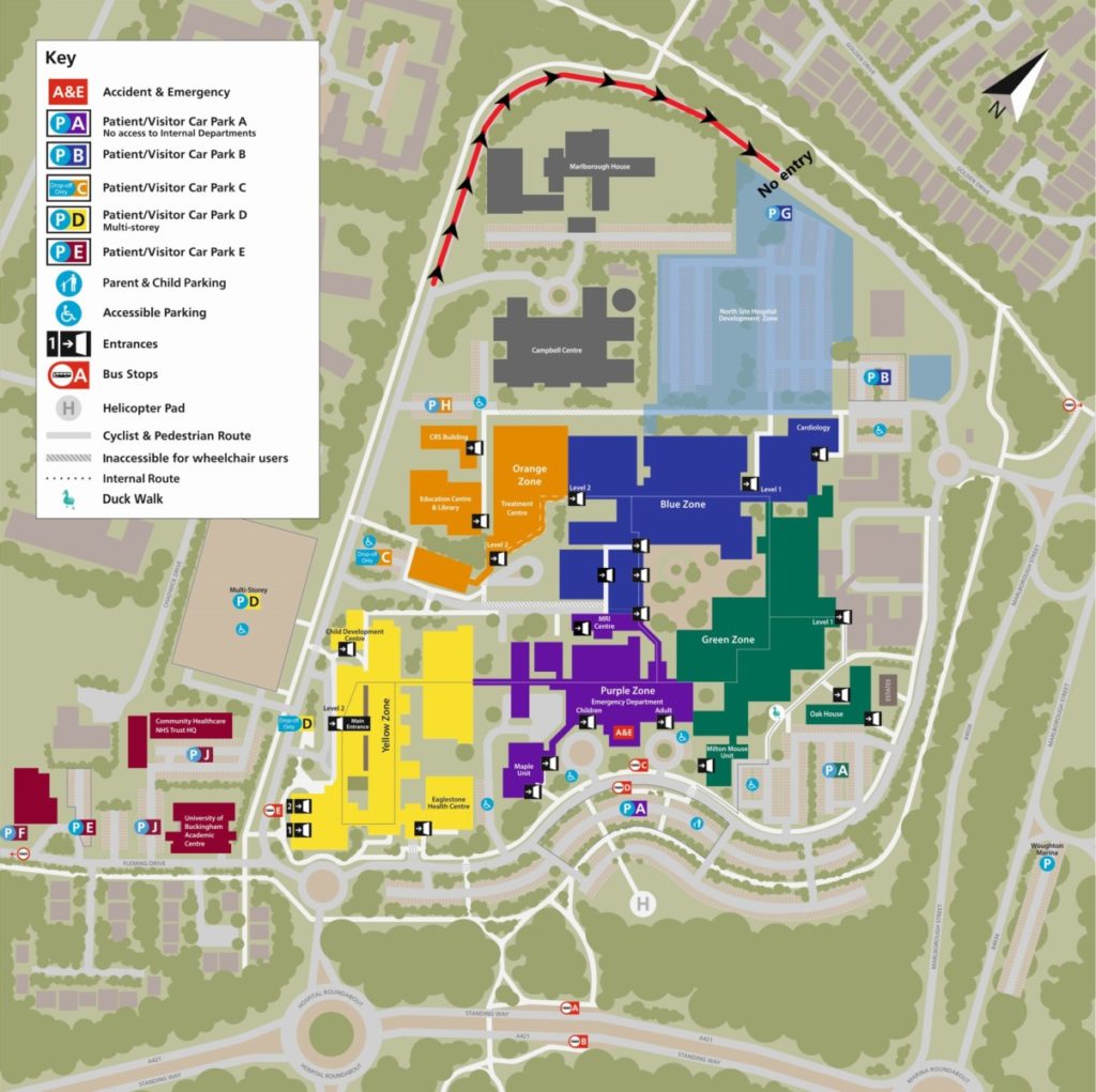 Staff parking spaces added, ring road close - Milton Keynes University ...