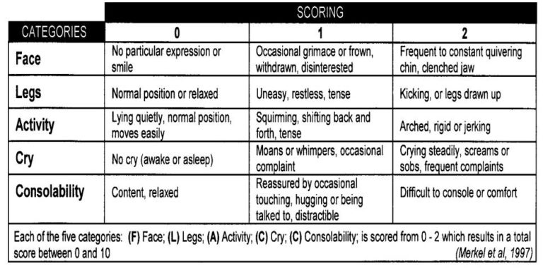 Pain Assessment (A Guide for Parents / Carers) - Milton Keynes ...