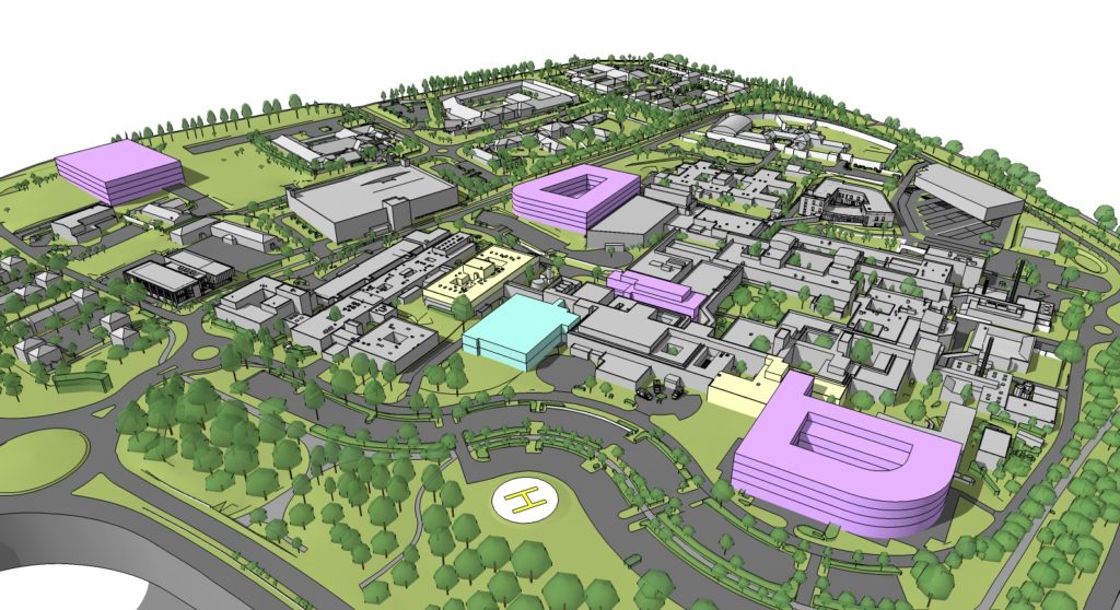 Site Improvements at MKUH - Milton Keynes University Hospital